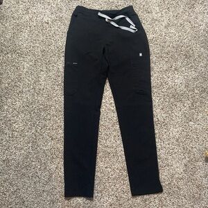 Figgs Black Yola Scrub Pants